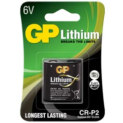 GP Lithium 6V CR-P2 Batteri